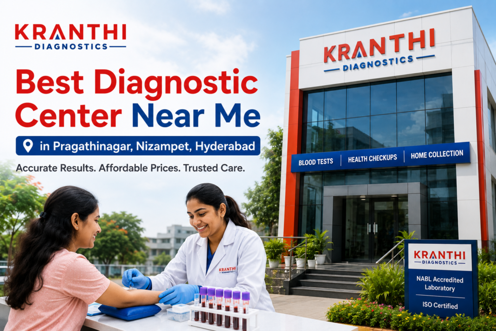Best Diagnostic Center Near Me in Pragathinagar, Nizampet, Hyderabad